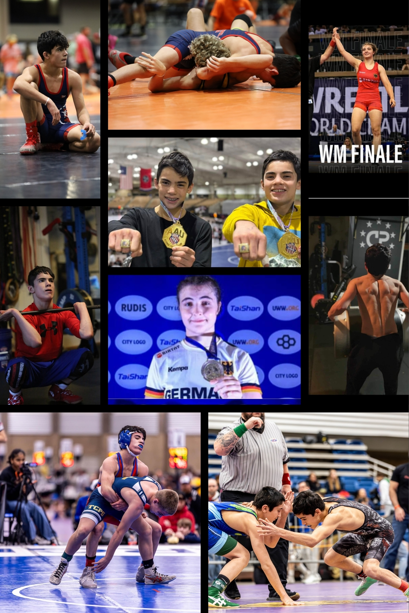 Champion's Path athletes competing and training